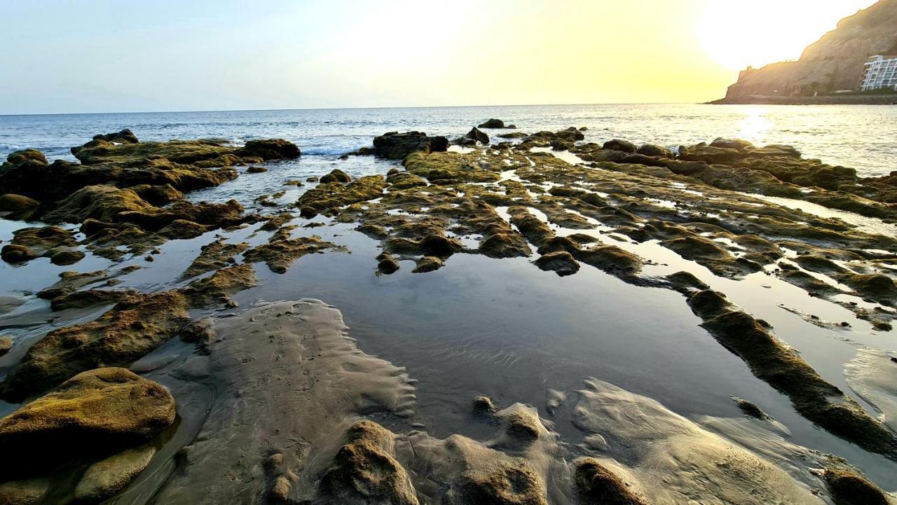 Deluxe 3 Rooms74M2,2Air Condit 2Tv Seaview On Amadores,2 Heatpools, Parking, 600 Mb,Dishwasher,2Lift,,3 Beaches 皮拉亚德尔库拉 外观 照片