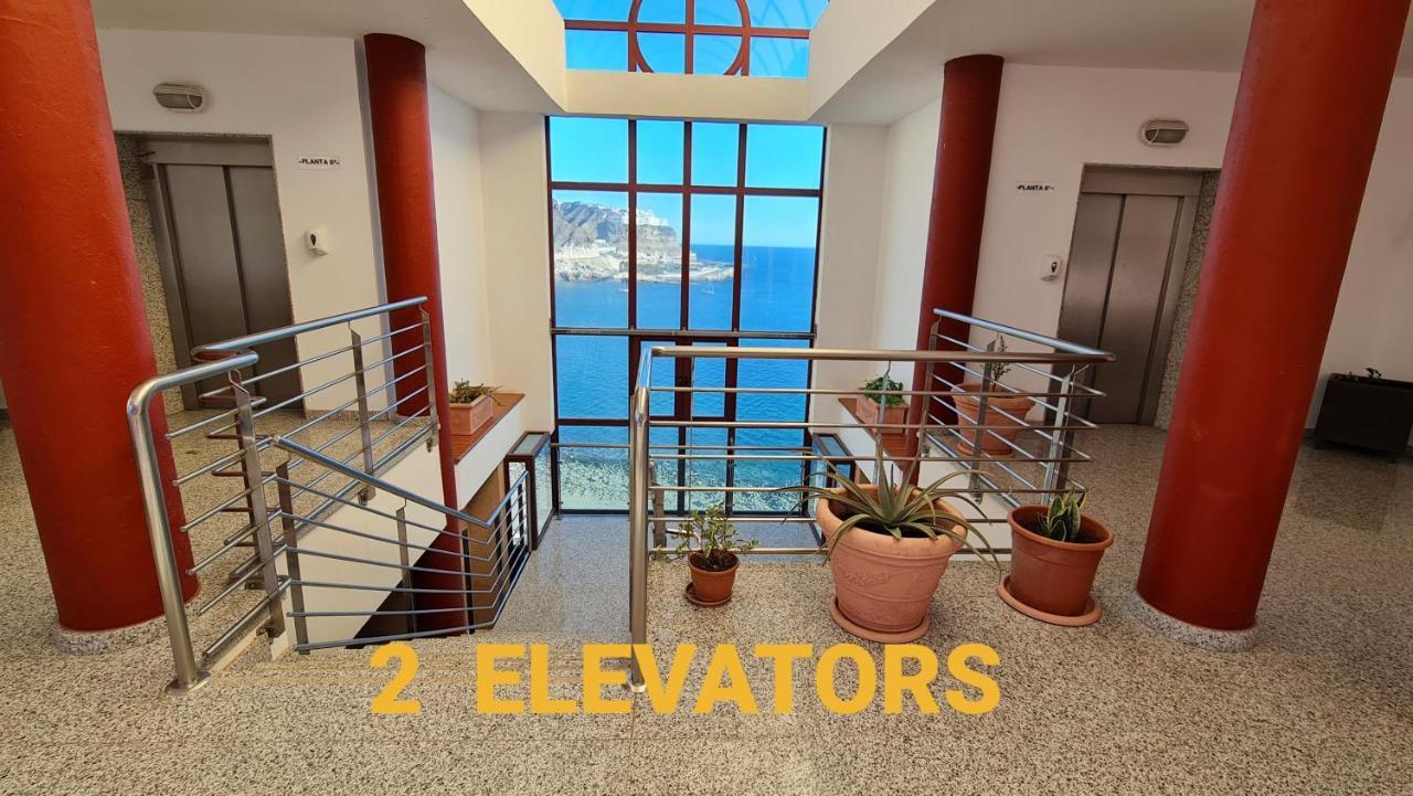 Deluxe 3 Rooms74M2,2Air Condit 2Tv Seaview On Amadores,2 Heatpools, Parking, 600 Mb,Dishwasher,2Lift,,3 Beaches 皮拉亚德尔库拉 外观 照片