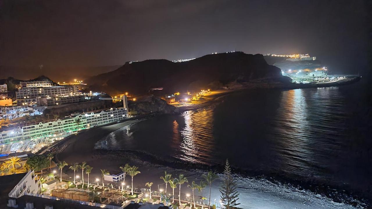 Deluxe 3 Rooms74M2,2Air Condit 2Tv Seaview On Amadores,2 Heatpools, Parking, 600 Mb,Dishwasher,2Lift,,3 Beaches 皮拉亚德尔库拉 外观 照片