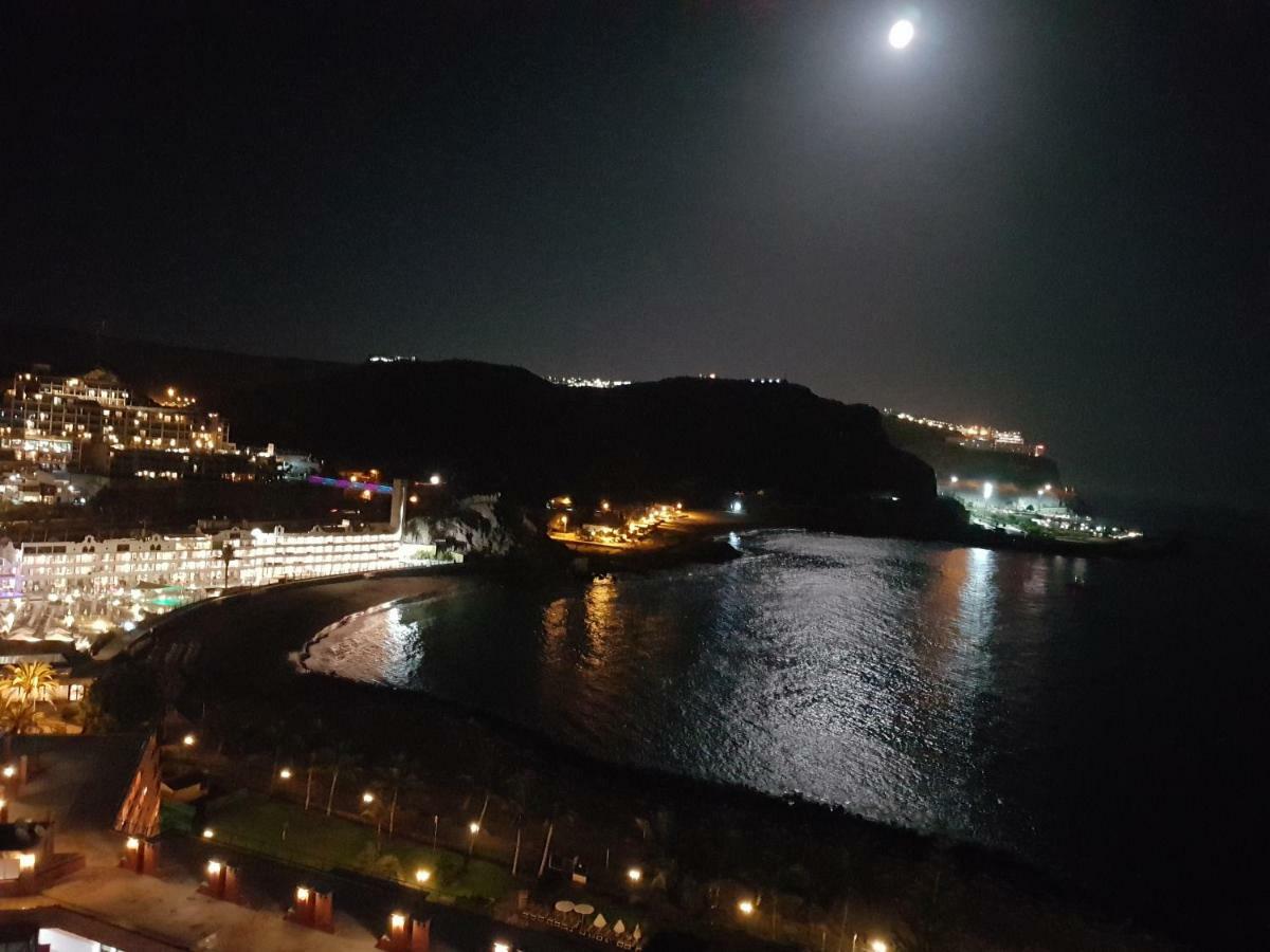 Deluxe 3 Rooms74M2,2Air Condit 2Tv Seaview On Amadores,2 Heatpools, Parking, 600 Mb,Dishwasher,2Lift,,3 Beaches 皮拉亚德尔库拉 外观 照片