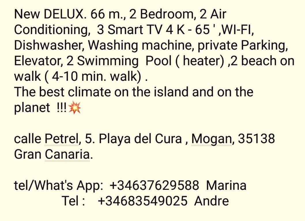 Deluxe 3 Rooms74M2,2Air Condit 2Tv Seaview On Amadores,2 Heatpools, Parking, 600 Mb,Dishwasher,2Lift,,3 Beaches 皮拉亚德尔库拉 外观 照片
