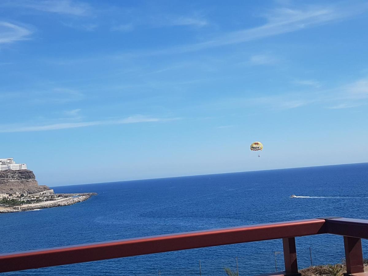 Deluxe 3 Rooms74M2,2Air Condit 2Tv Seaview On Amadores,2 Heatpools, Parking, 600 Mb,Dishwasher,2Lift,,3 Beaches 皮拉亚德尔库拉 外观 照片