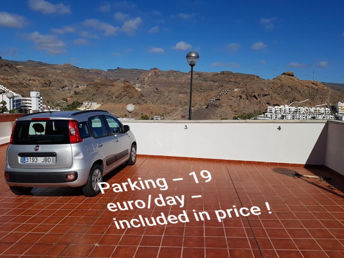 Deluxe 3 Rooms74M2,2Air Condit 2Tv Seaview On Amadores,2 Heatpools, Parking, 600 Mb,Dishwasher,2Lift,,3 Beaches 皮拉亚德尔库拉 外观 照片